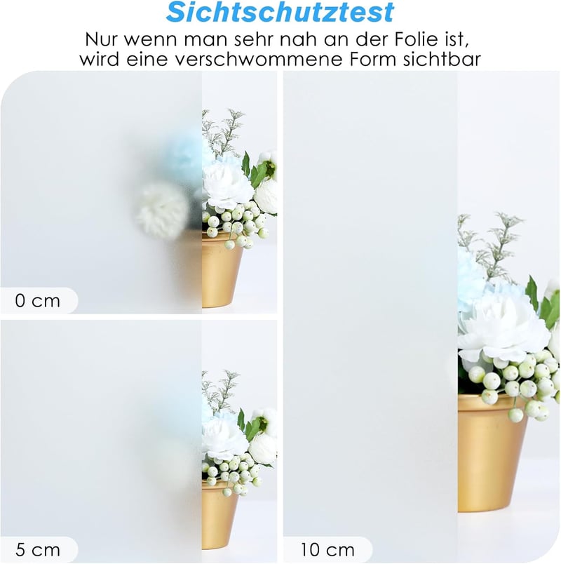 Haton Ablakfólia Mattított Privát Üveghatás 60x200cm Öntapadós