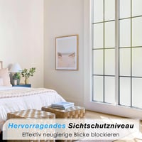 Haton Ablakfólia Mattított Privát Üveghatás 60x200cm Öntapadós 2