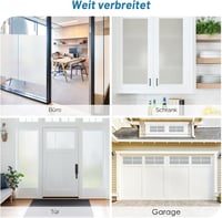 Haton Ablakfólia Mattított Üveghatás Öntapadós Privátszféra Védelem 90x400cm 9