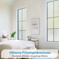 Haton Ablakfólia Mattított Üveghatás Öntapadós Privátszféra Védelem 90x400cm 2
