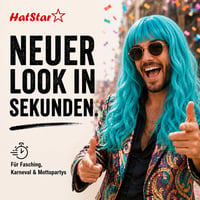 Hatstar dlhá biela dámska parochňa, kučeravá a vlnitá, na kostýmy a karnevaly 6