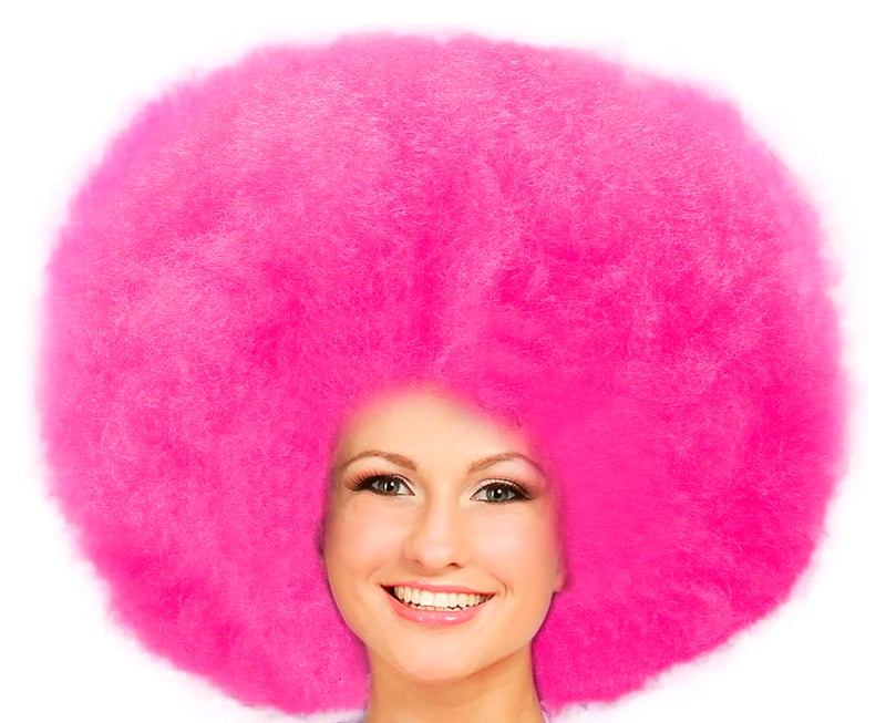 Hatstar XL Rózsaszín Afro Paróka | Göndör Raszta Haj Jelmez Kiegészítő | Farsangi Diszkó Parti Hippie Kellék Felnőtteknek

AI: Hatstar XL Ró