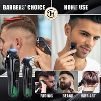 Set aparat de tuns părul și barba pentru bărbați Hatteker DE-656, reîncărcabil 6