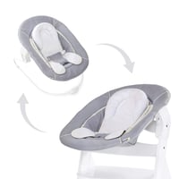 Accesoriu balansoar și scaun de masă hauck Alpha Bouncer 2in1 - Gri 1