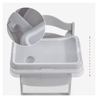 hauck Alpha Tray 2 részes etetőszék tálca és asztal Alpha magas székekhez - Szürke 4