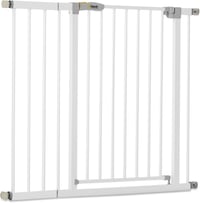 hauck Open N Stop KD biztonsági kapu 96-101 cm, nyomásfixálás, bővíthető 21 cm - 96 - 101 cm, White, Gate + 21 cm extension 1