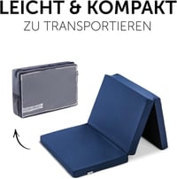 Hauck Sleeper utazó kiságy 120x60 cm habmatrac szállítótáskával sötétkék - Navy, Folding mattress 4