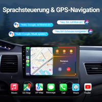 Haudio 2DIN autorádio s Androidom, CarPlay a Android Auto - 9 palcové - 2+64 GB 2