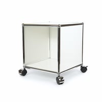 Vonkajšia polica HAUS Lab 750x350 mm 9010 Reinweiß čistá biela, kompatibilný doplnok k USM Haller 3