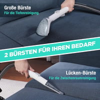 HAUSHOF StainZapper Air Akkumulátoros Folttisztító, 24V Kárpittisztító Gép, 12 kPa Szívóerő, 1,5L Tartály, Szőnyeg és Bútor Tisztítására 8