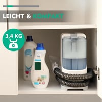 HAUSHOF StainZapper Szőnyeg- és Kárpittisztító Porszívó 400W, Folteltávolító Funkcióval, Kanapéhoz, Autóüléshez, Lépcsőhöz, 1,1L Tartállyal 6
