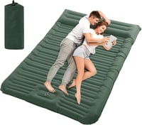 HAUSPROFI 2 személyes önfelfújó kemping matrac 194x137 cm pumpával 1
