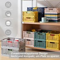 hautllaif 2 db összecsukható tárolódoboz, fehér, konyha, iroda, hálószoba, szekrény, fiók 6