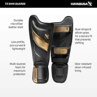 Hayabusa T3 Muay Thai Kickboxing Lábvédő Párnák 5