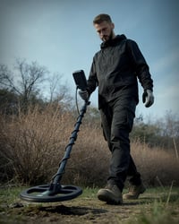 Hazlewolke Professzionális Fémkereső 11" Vízálló Tekerccsel, 30cm Mélységig, Aranykereséshez 7