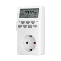HBN BNC-50 digitalna utičnica s tajmerom - 20 programa, tjedno programiranje - 16A/3680W 1