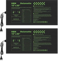 HBN Fűtőlap szett 2db 17,5W csírakeltetéshez és magvetéshez 50x25,7cm 2