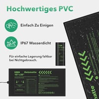 HBN Fűtőszőnyeg Termosztáttal 52x25cm Magvetéshez és Palántaneveléshez 3
