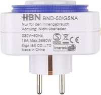 HBN mechanikus időzítő aljzat - 96 pozíció, 15 perces osztás, gyermekzár - 2 db - 16A/3680W 2