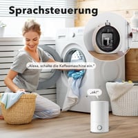 HBN Okos WiFi Konnektor Fogyasztásméréssel, 2 db-os Szett - Távirányítható Okos Otthon Aljzat Applikációval, 10A, Alexa és Google Home Kompa 3
