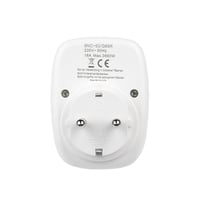 HBN Rádióvezérelt Aljzat 16A 3680W Távirányítóval 30m Hatótáv Fehér 2