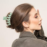 HBselect 8 ks Protišmykové sponky do vlasov pre ženy s hustými vlasmi s kvetinovým vzorom 7