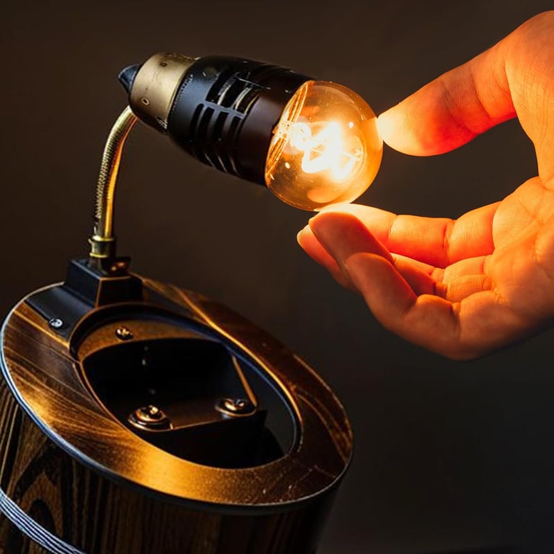 Hcnew G40 E27 LED Edison izzó meleg fehér 2200K dekoratív 2db
