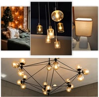 Hcnew G40 E27 LED Edison izzó meleg fehér 2200K dekoratív 2db 6