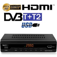 Receptor cablu hd-line 2990 Combo DVB-C/T2 (HDTV, HDMI, SCART, USB 2.0) + cablu HDMI 5