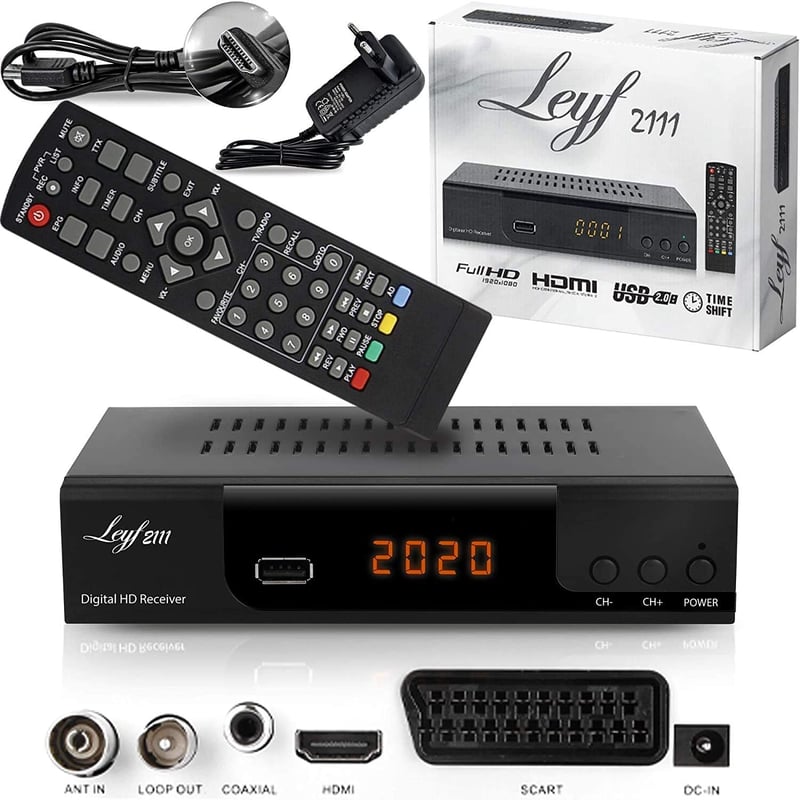 hd-line DVB-C digitális kábeltévé vevő HDTV HDMI SCART USB - Single