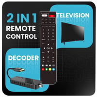 Digitálny pozemný prijímač hd-line DVB-T2 2024 Full HD 1080P, Bluetooth diaľkový ovládač, možnosť skrytia za TV, H.265 HEVC Main 10 Bit, 2v1 HDMI/AV, USB 8