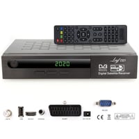 hd-line Leyf Digitális Műholdvevő PVR Felvételi Funkcióval – DVB-S/S2, Full HD 1080p, HDMI, SCART, 2x USB – Astra, Hotbird, Türksat + HDMI K 2
