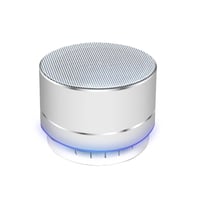 HDAKDDHG Prenosný Bluetooth reproduktor s LED svetlami, HD zvuk, podpora TF kariet, mini bezdrôtový reproduktor na vonkajšie aj vnútorné použitie, grilovačky, pláž, cestovanie 1