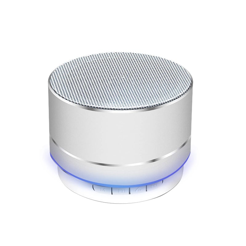 HDAKDDHG Prenosný Bluetooth reproduktor s LED svetlami, HD zvuk, podpora TF kariet, mini bezdrôtový reproduktor na vonkajšie aj vnútorné použitie, grilovačky, pláž, cestovanie
