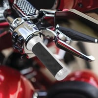 HDBUBALUS Defiance 25mm Kormánymarkolat Harley Davidson Touring Street Glide Road King Dyna Softail Króm 2