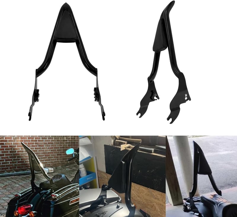 HDBUBALUS Levehető Hátsó Sissy Bar Támlás Háttámla Harley Touring Road King Road Glide Street Glide 2009-2021 Motorkerékpár Alkatrész