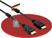 HDSupply High Speed HDMI kábel Ethernet funkcióval 5m ferrittel - 5,00m, HDMI - HDMI | Ferrite Filter 1
