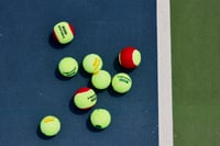 Tenisové loptičky HEAD Stage 3 – červené – balenie 3 ks – na vonkajšie antukové a tvrdé povrchy 5