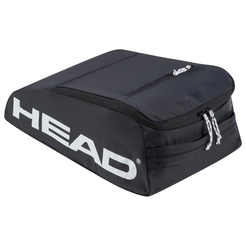 Geantă pentru încălțăminte HEAD Tour - Geantă de tenis neagră/albă pentru antrenament și competiție
