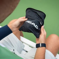 Geantă pentru încălțăminte HEAD Tour - Geantă de tenis neagră/albă pentru antrenament și competiție 3