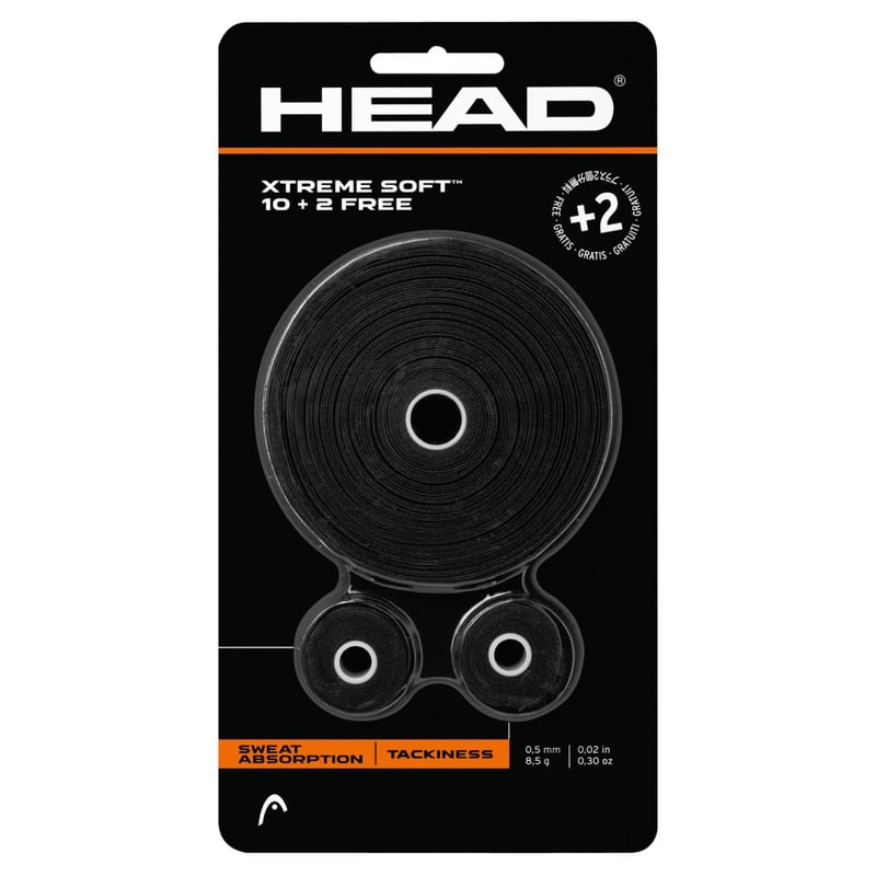 Omotávka na raketu Head Xtreme - čierna