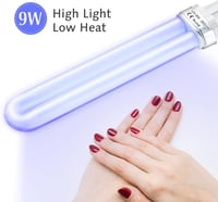 HEALLILY 4db Hordozható Körömlámpa 9W UV LED Szárító Professzionális Csere 2