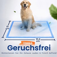 Healqu Jednorazová absorpčná podložka pri inkontinencii – 60x90 cm, 50 ks – Pre dospelých, seniorov a deti – Veľký rozmer a super absorpčná 4