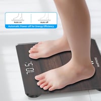 Healthkeep digitális személyi mérleg LED kijelzővel, 180kg terhelhetőség, vékony design 3