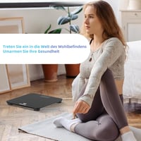 Healthkeep digitális személymérleg 180 kg-ig, LED kijelzővel és edzett üveggel 7