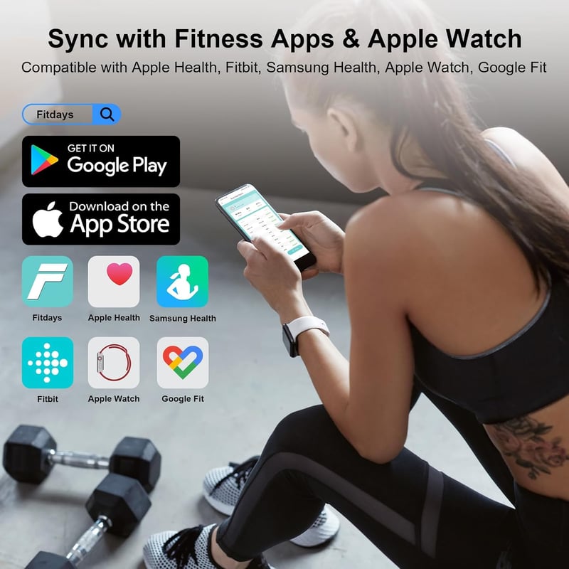 Healthkeep testösszetétel elemző mérleg 15 adattal, szívfrekvencia és BMI mérés, iOS Android alkalmazás
