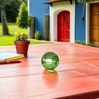 Healvian Rozsdamentes Tükör Kerti Megfigyelő Gömb Smaragdzöld 150mm 6