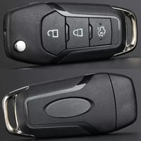 Heart Horse 3 gombos autókulcs ház Ford Mondeo S-Max Galaxy KA+ modellekhez, 433Mhz FSK ID49 chippel, távirányítós kulcsház csere 7