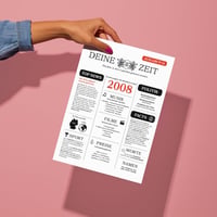 heaven+paper 18. születésnapi üdvözlőkártya borítékkal, DIN A5, FSC papír 4
