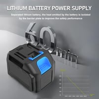 HEBERUCK 1160 PSI Akkumulátoros Nyomásmosó Pisztoly Autó és Otthon Tisztításához 3